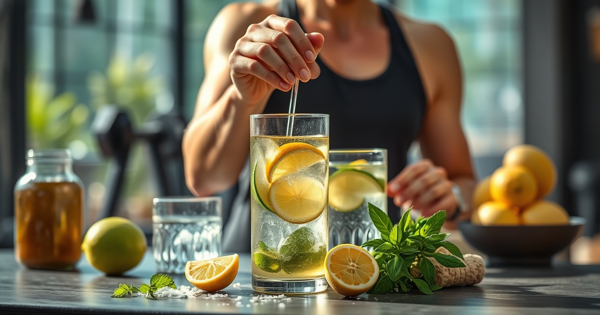 Balanced Diet for Muscle Gain — Hydration and Electrolytes for Workout Performance